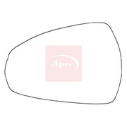 Apec Exterior Wing Mirror Glass Left AMS2091