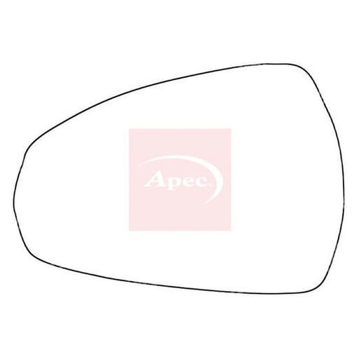 Apec Exterior Wing Mirror Glass Left AMS2091