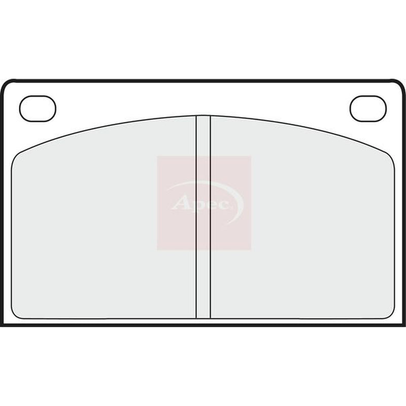 Apec Front Brake Pad Set PAD576