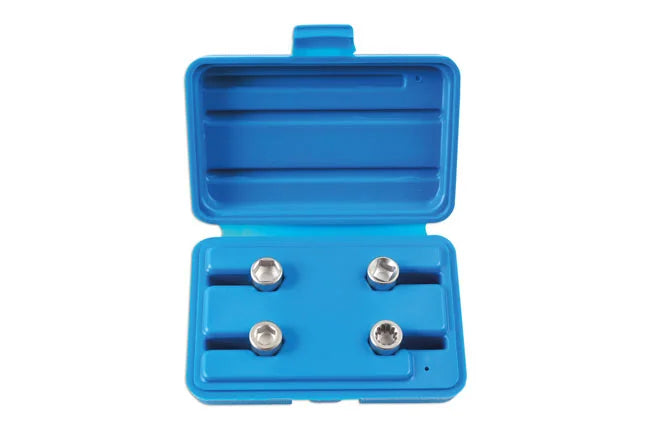Laser Tools Brake Caliper Socket Set 4pc - PL