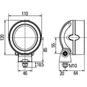 Hella Worklight High 1GM 996 136-311