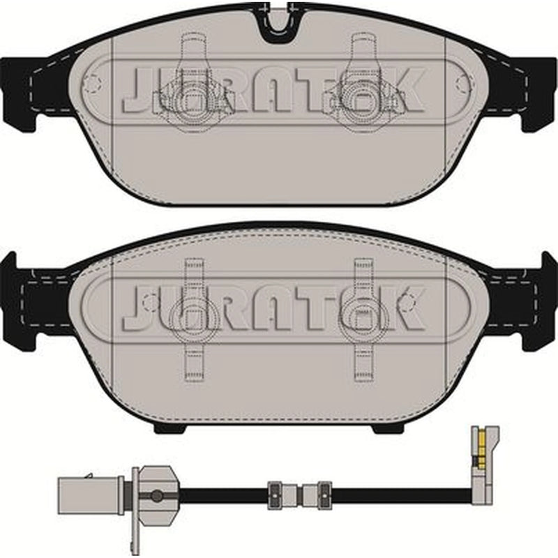 Juratek Front Brake Pad Set JCP8001