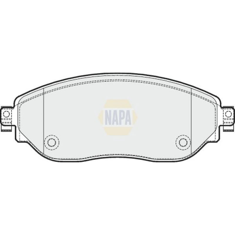 NAPA Front Brake Pad Set NBP1174