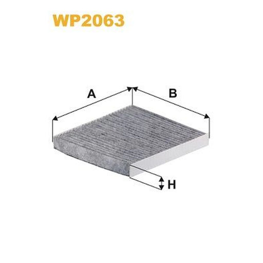 WIX Cabin Air Filter (Pollen Filter) WP2063