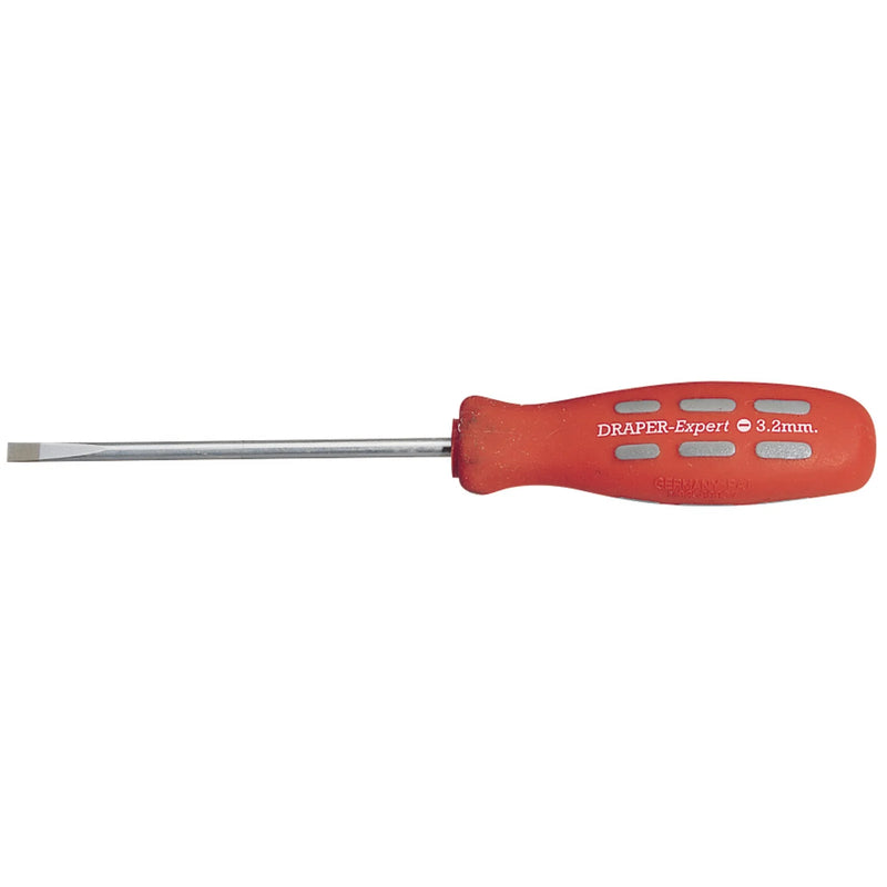 Draper Expert Mechanics Screwdriver, Plain Slot Parallel Tip