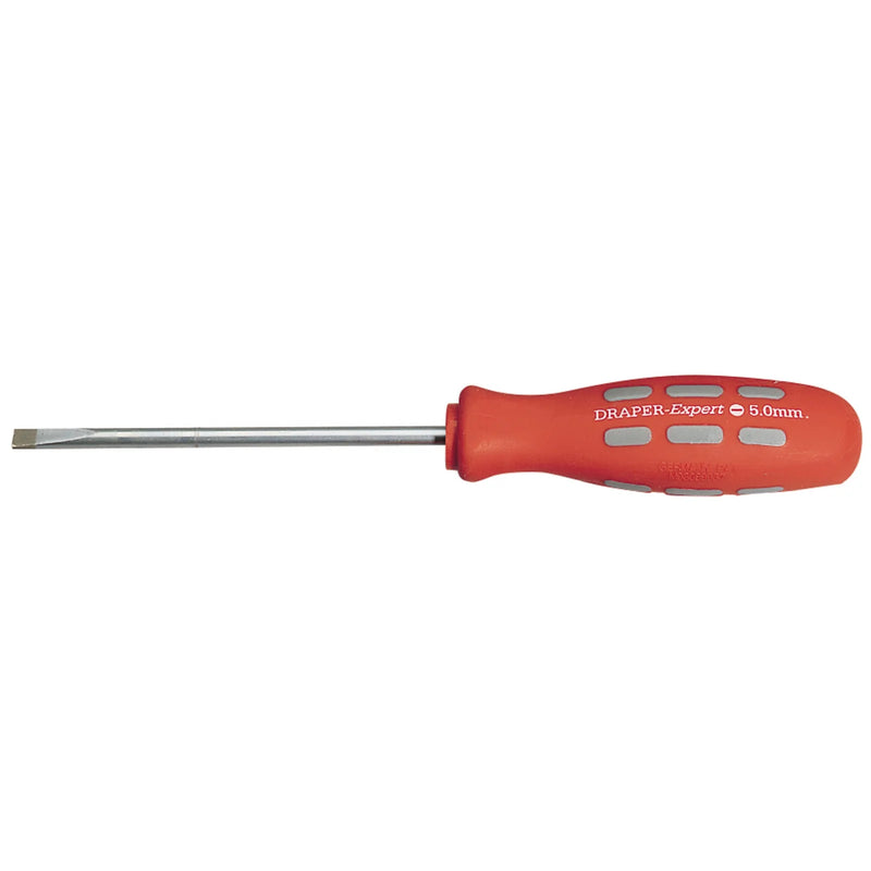 Draper Expert Mechanics Screwdriver, Plain Slot Parallel Tip