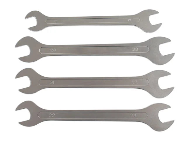 Laser Tools Ultra Thin Open Ended Spanner Set 4pc - PL