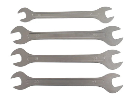 Laser Tools Ultra Thin Open Ended Spanner Set 4pc - PL