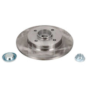 Febi 2 x Solid Rear Brake Discs 27201