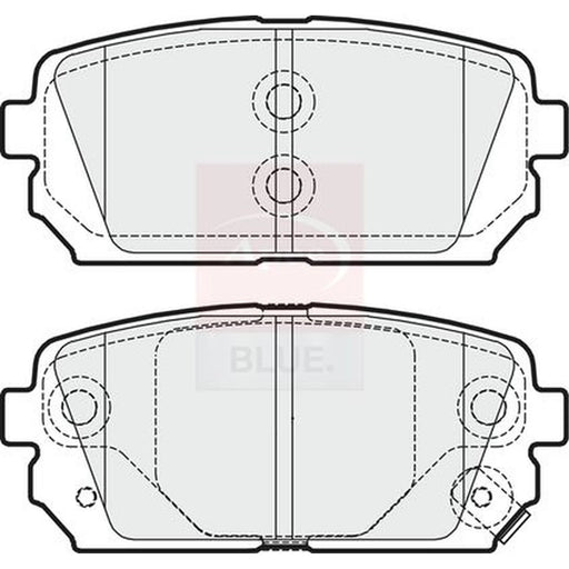 Apec Rear Brake Pad Set PD3235