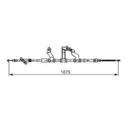 Bosch Handbrake Cable Rear 1 987 482 742