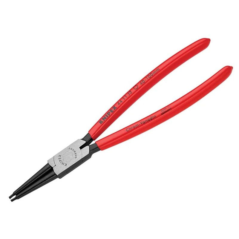 KNIPEX 44 11 J3 Circlip Pliers Internal Straight 40-100mm - 44 11 J3 SB