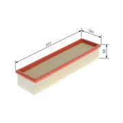 Bosch Engine Air Filter 1 457 433 260