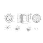 Hella Air Conditioning Compressor 8FK 366 200-101