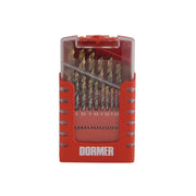 Dormer A095 Compact Set HSS TiN Drill Set of 19 1.0-10 x 0.5mm - A087201
