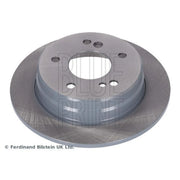 Blue Print 2 x Solid Rear Brake Discs ADU174317