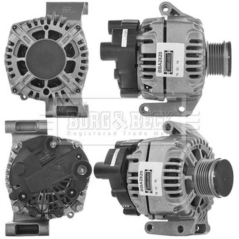 Borg & Beck Car Alternator 12V BBA2820