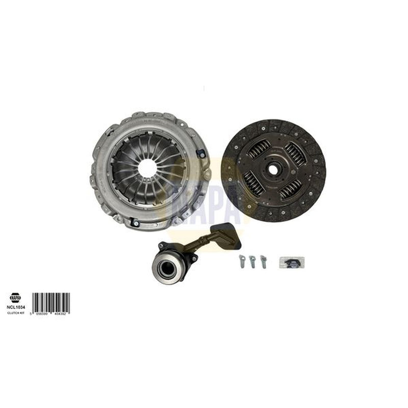 NAPA Clutch Kit Set 3pc NCL1034