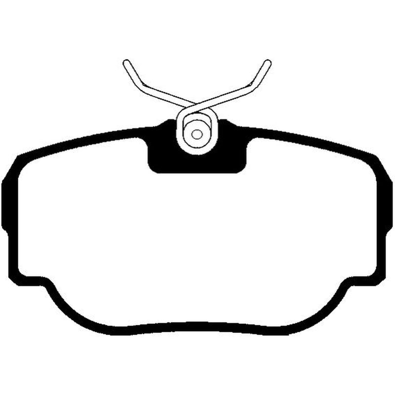 Abtex Rear Brake Pad Set PLU4558