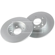 Borg & Beck 2 x Rear Brake Discs BBD4114