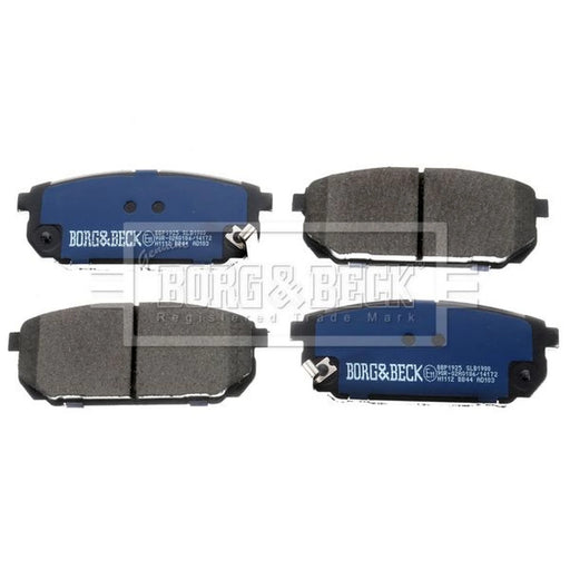 Borg & Beck 4 x Rear Brake Pad Set BBP1925