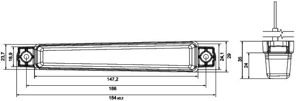 Hella 2BA 012 846-037 Direction Indicator