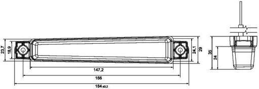 Hella 2BA 012 846-237 Direction Indicator