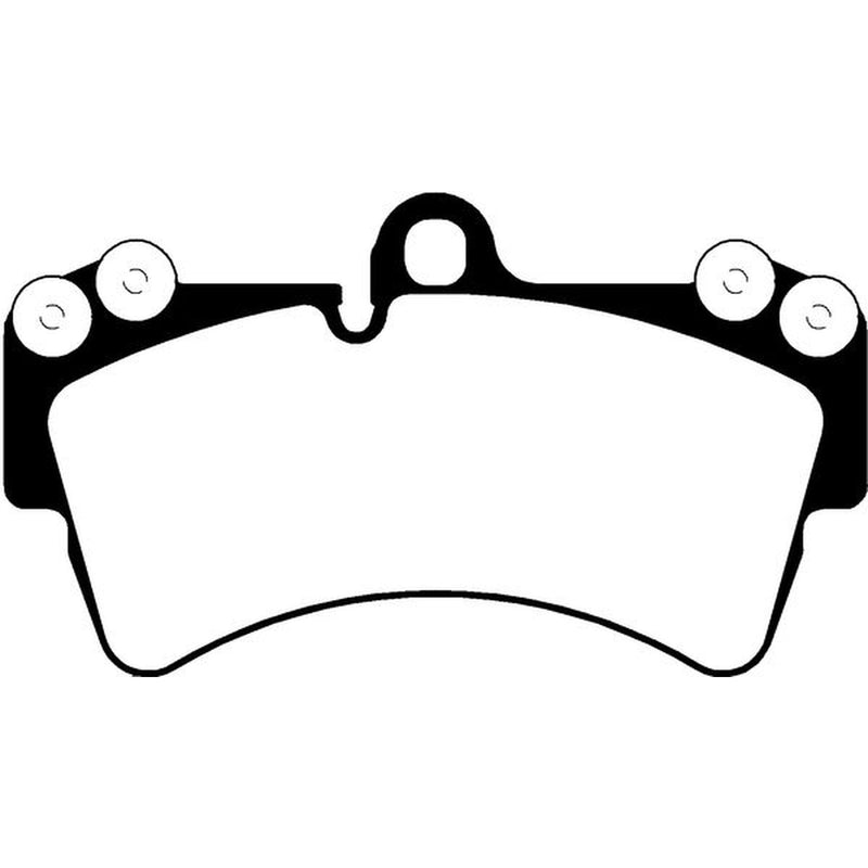 Abtex Front Brake Pad Set PLU3984
