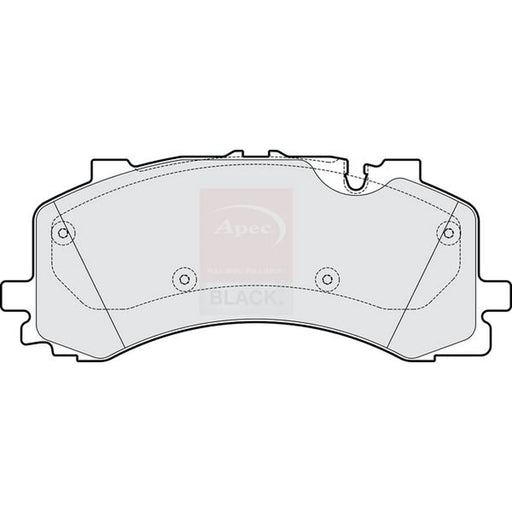 Apec Front Brake Pad Set PAD2167B