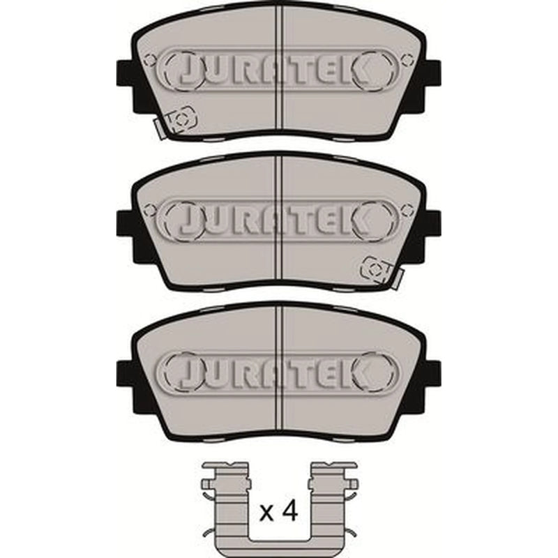 Juratek Front Brake Pad Set JCP8088