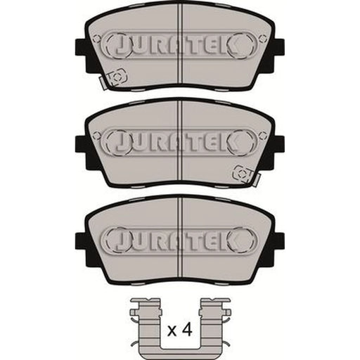 Juratek Front Brake Pad Set JCP8088