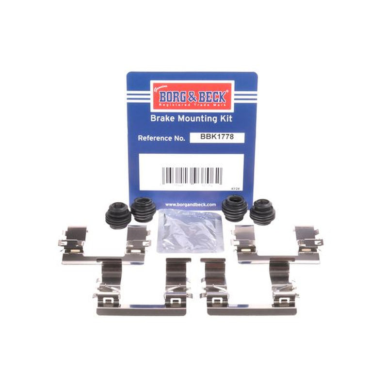 Borg & Beck Brake Pad Accessory Fitting Kit Front BBK1778