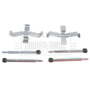 Borg & Beck Brake Pad Accessory Fitting Kit Rear BBK1193