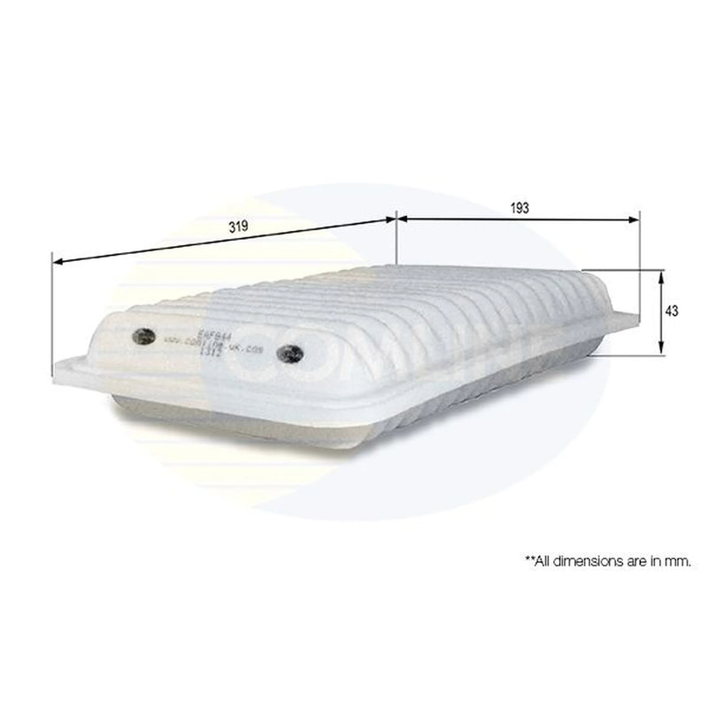 Comline Engine Air Filter EAF844