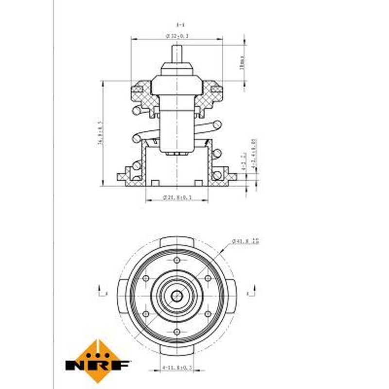 NRF Thermostat,Coolant 725225