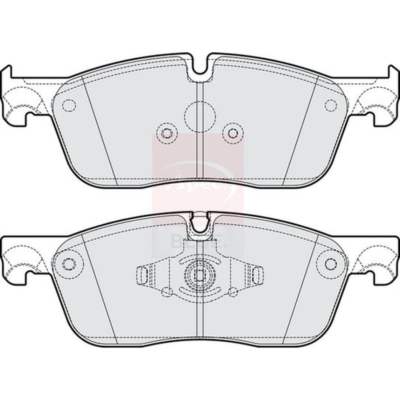 Apec Front Brake Pad Set PD4295