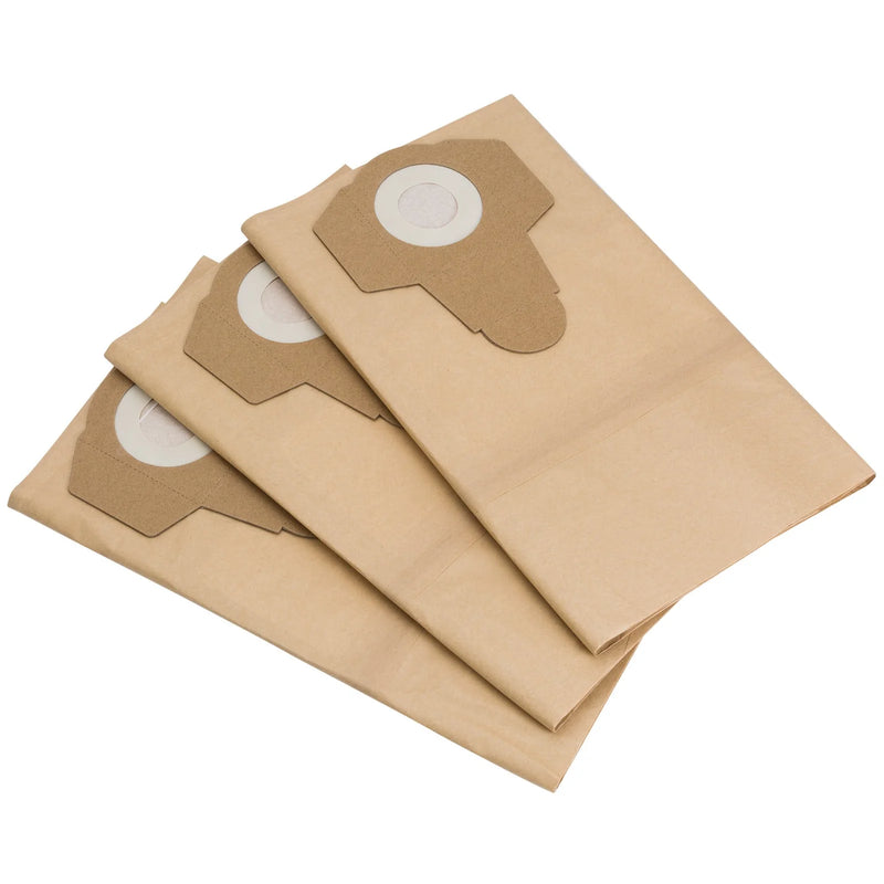 Draper Paper Dust Bags - Multi-Capacity Pack of 3