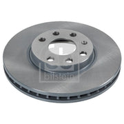 Febi 2 x Internally Vented Front Brake Discs 17210