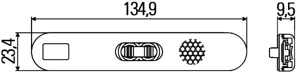 Hella 2PS 009 226-027 Side Marker Light