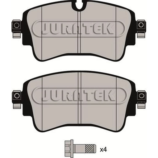 Juratek Rear Brake Pad Set JCP8164