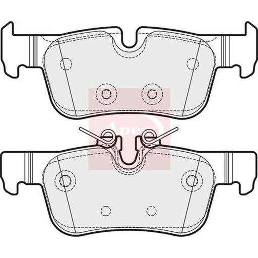Apec Rear Brake Pad Set PAD2007