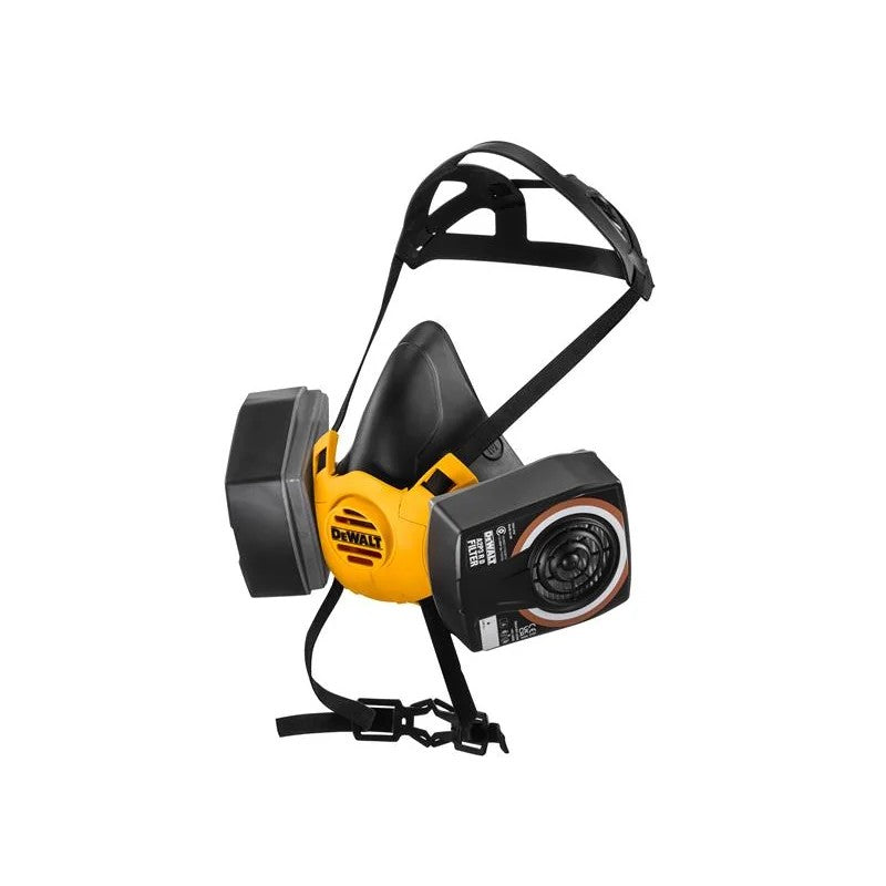 DEWALT Respiration A2P3 Half Mask Respirator - Medium - DXIR1HMMA2P3
