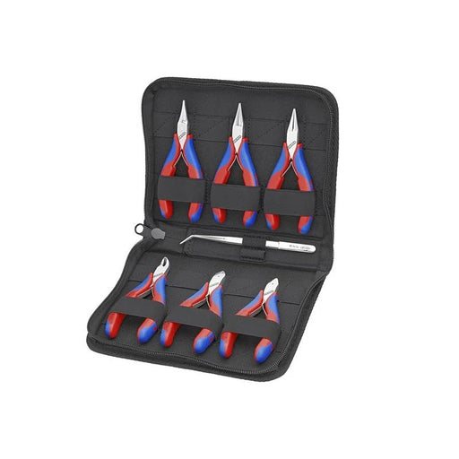 KNIPEX 00 20 16 Electronic Plier Set, 6 Piece - 00 20 16