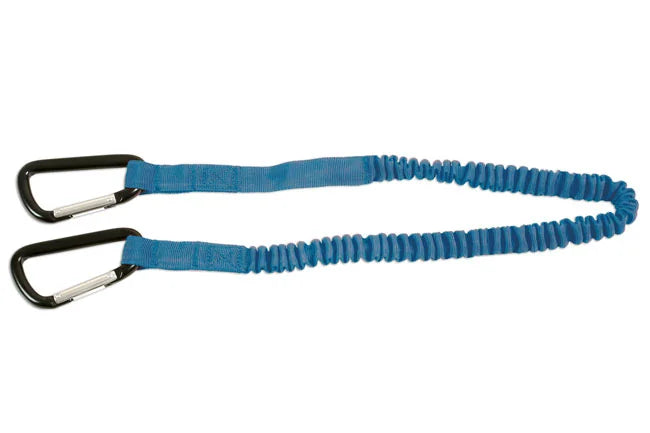 Laser Tools Safety Tool Lanyard - 2 x Hooks & 4mm Wire - PL