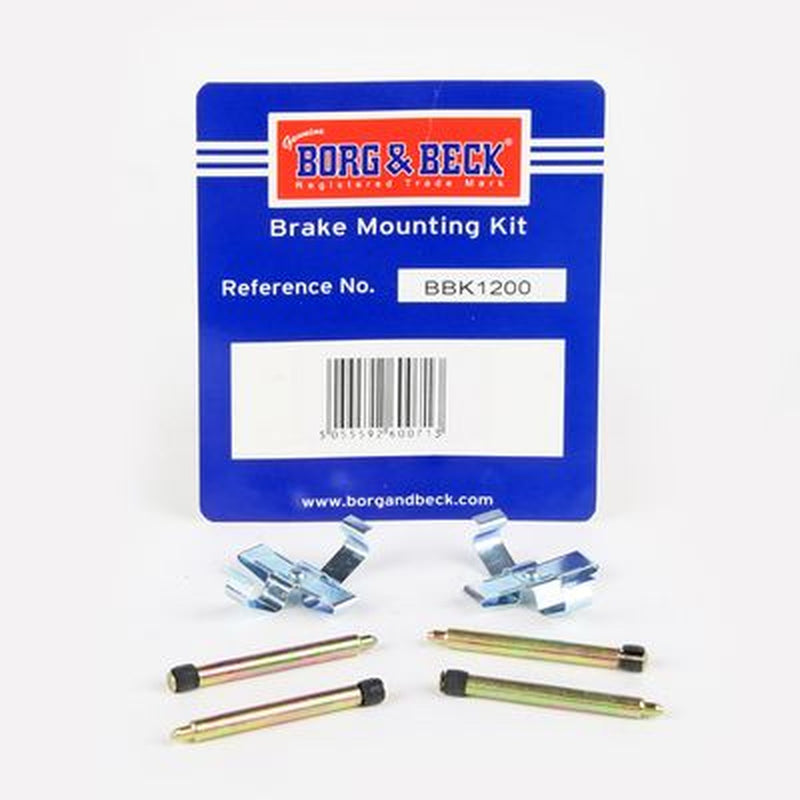 Borg & Beck Brake Pad Accessory Fitting Kit Rear BBK1200