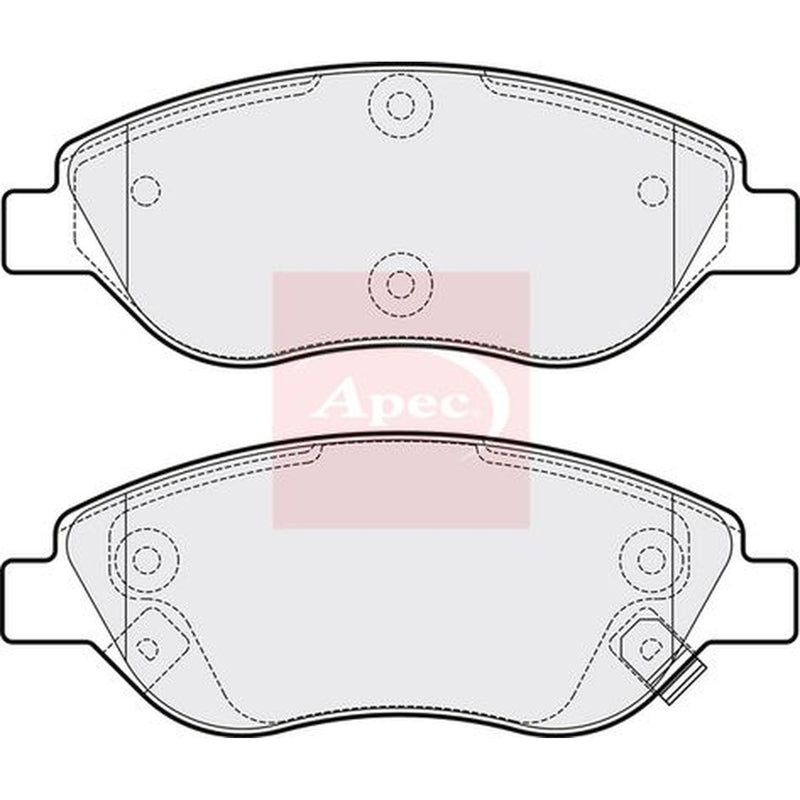 Apec Front Brake Pad Set PAD2171