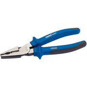 Draper Expert Combination Pliers 200mm High Leverage Soft Grip