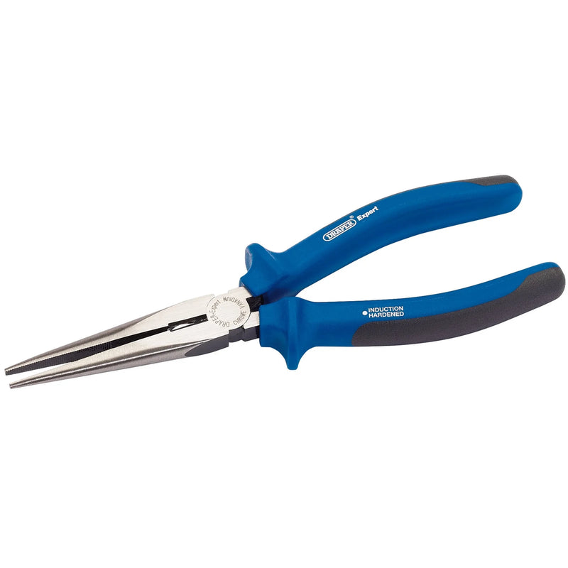 Draper Expert Long Nose Pliers, Heavy Duty Soft Grip