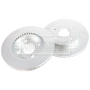 Borg & Beck 2 x Vented Front Brake Discs BBD6350