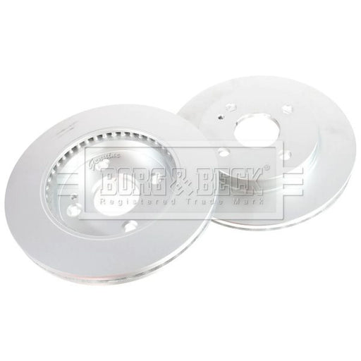 Borg & Beck 2 x Vented Front Brake Discs BBD6350
